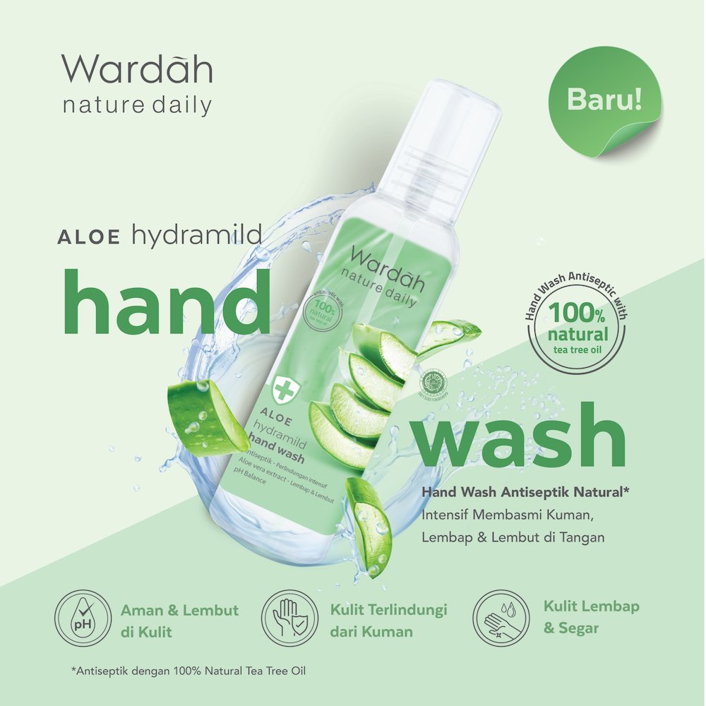 Nature Daily Aloe Hydramild Hand Wash 200 ml