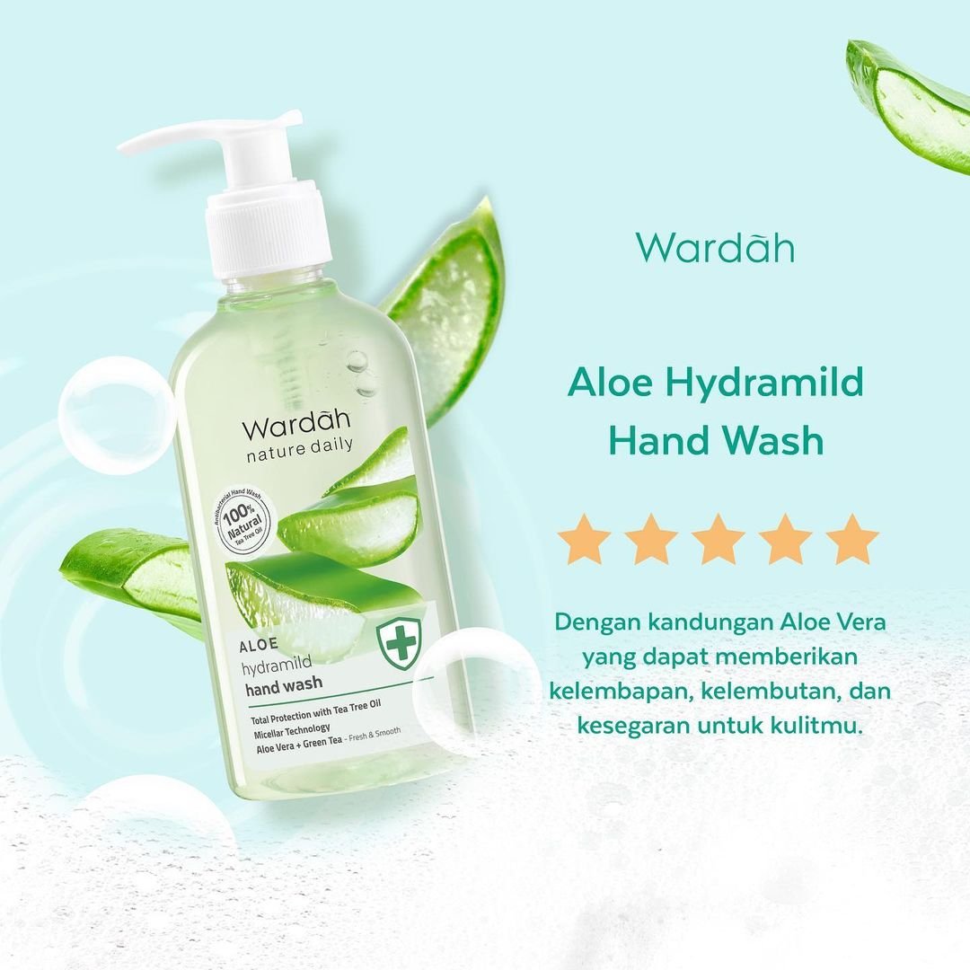 Nature Daily Aloe Hydramild Hand Wash 250 ml