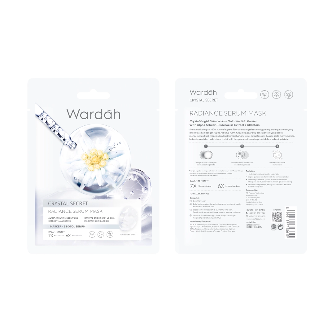 Crystal Secret Radiance Serum Mask
