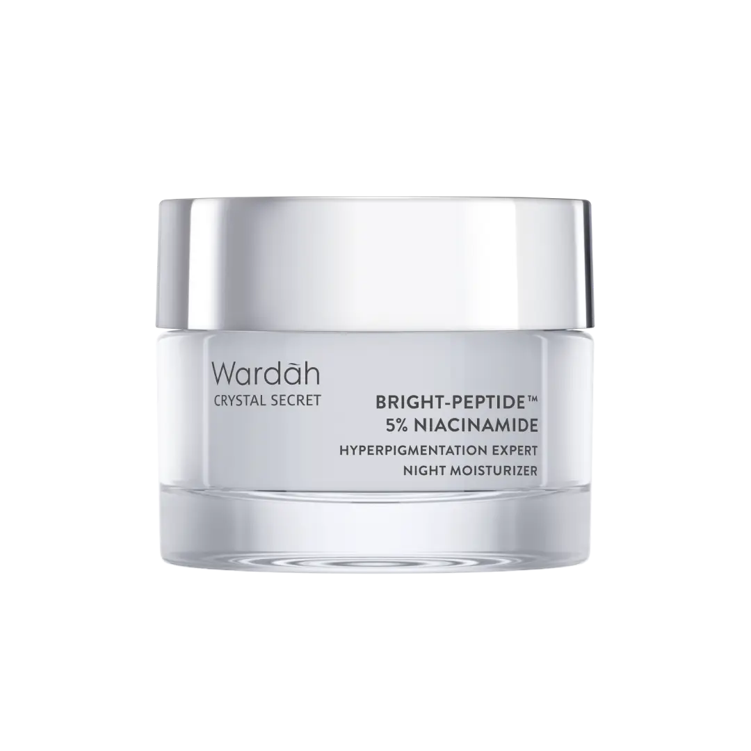 Crystal Secret Bright Peptide + 5% Niacinamide Hyperpigmentation Expert Night Moisturizer